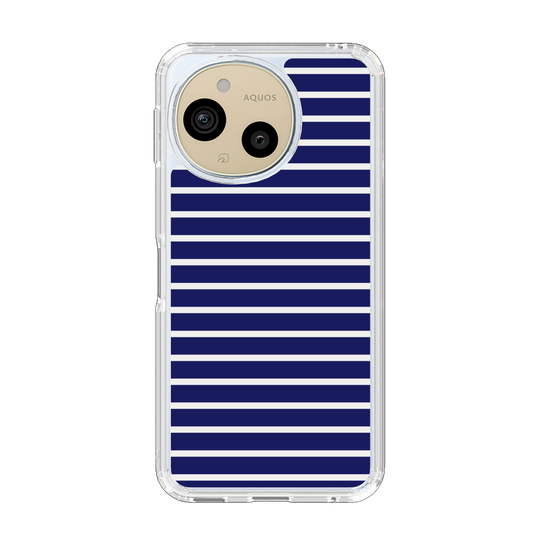 Slim Protection Case［ Middle Border - Blue ］