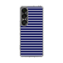 Slim Protection Case［ Middle Border - Blue ］
