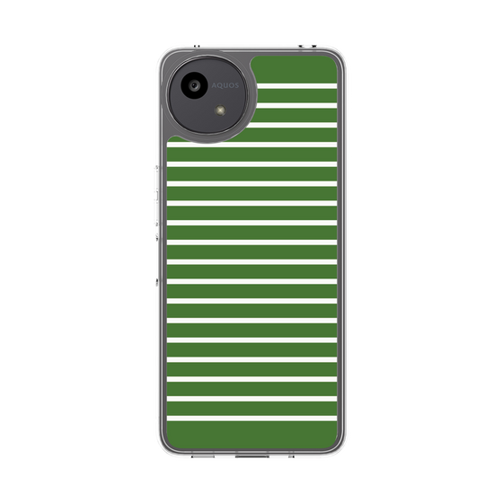 Slim Protection Case［ Middle Border - Green ］