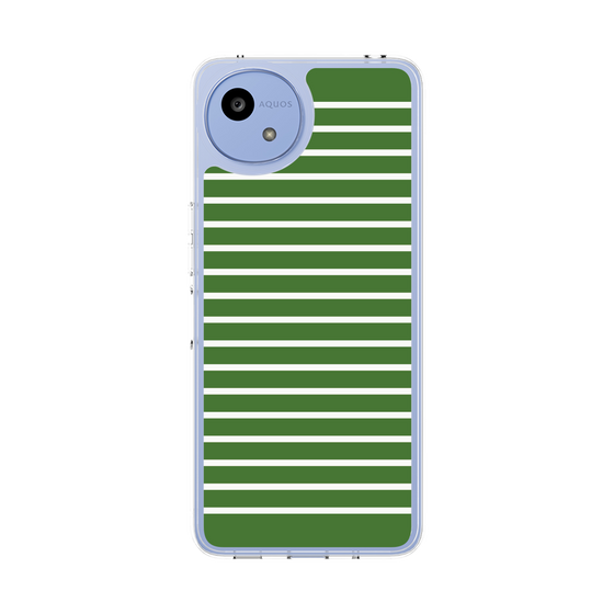 Slim Protection Case［ Middle Border - Green ］