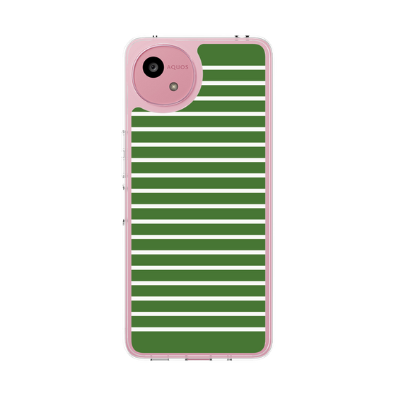 Slim Protection Case［ Middle Border - Green ］