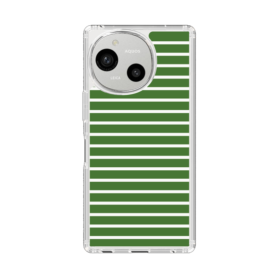 Slim Protection Case［ Middle Border - Green ］