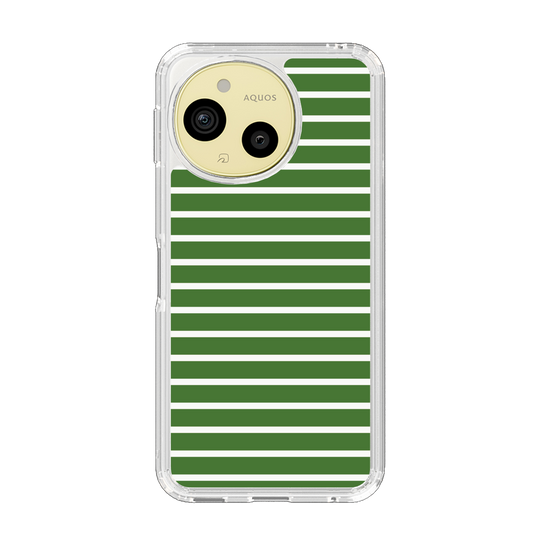 Slim Protection Case［ Middle Border - Green ］