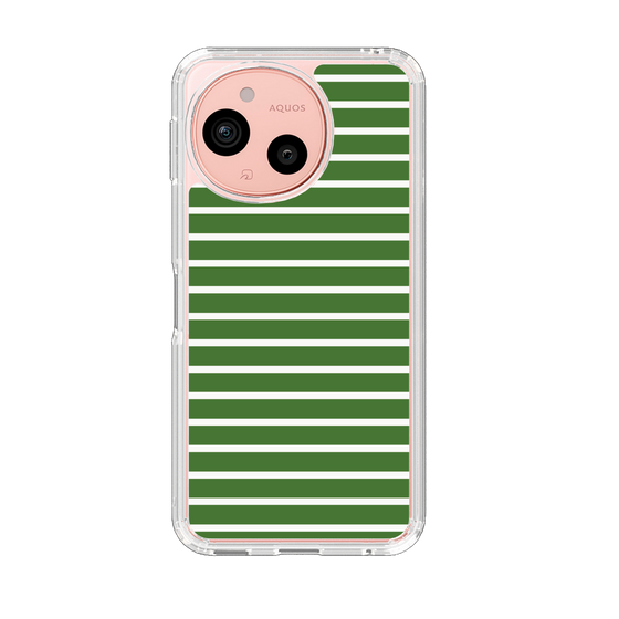 Slim Protection Case［ Middle Border - Green ］