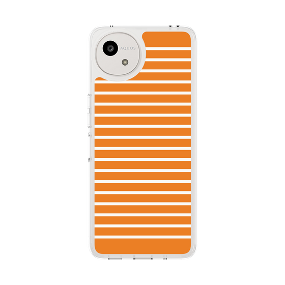 Slim Protection Case［ Middle Border - Orange ］