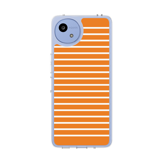Slim Protection Case［ Middle Border - Orange ］