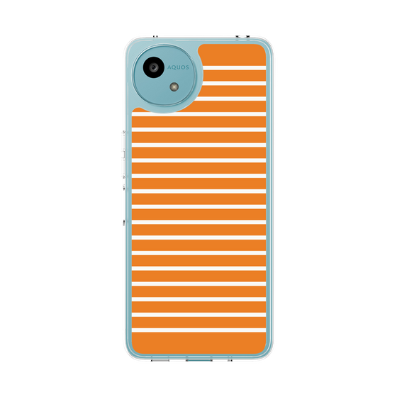 Slim Protection Case［ Middle Border - Orange ］