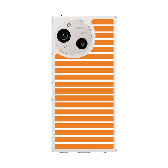 Slim Protection Case［ Middle Border - Orange ］