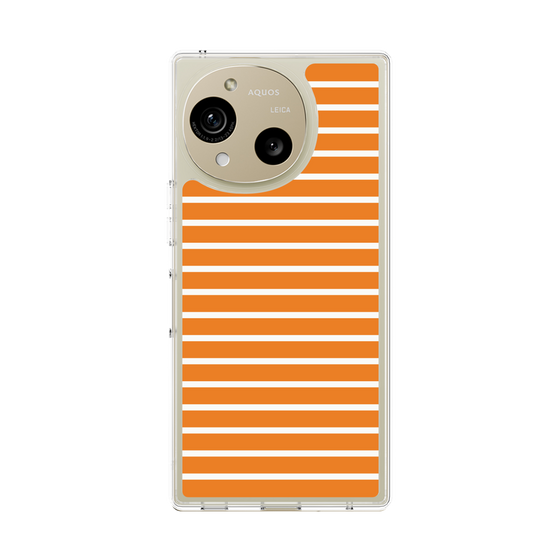 Slim Protection Case［ Middle Border - Orange ］