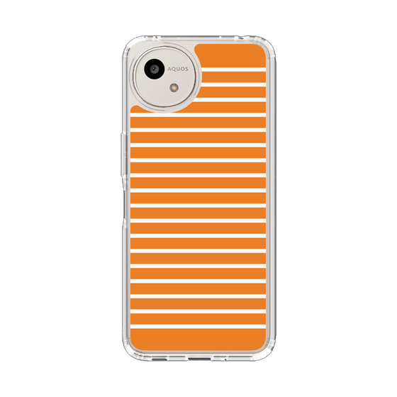 Slim Protection Case［ Middle Border - Orange ］