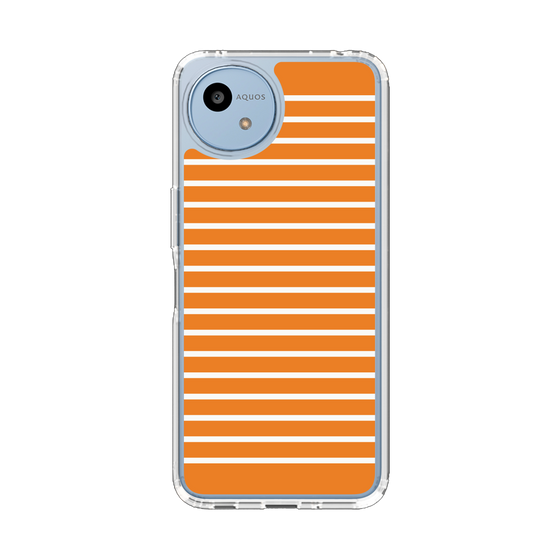 Slim Protection Case［ Middle Border - Orange ］