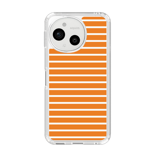 Slim Protection Case［ Middle Border - Orange ］