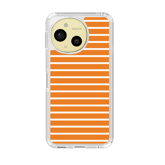 Slim Protection Case［ Middle Border - Orange ］
