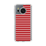 Slim Protection Case［ Middle Border - Red ］
