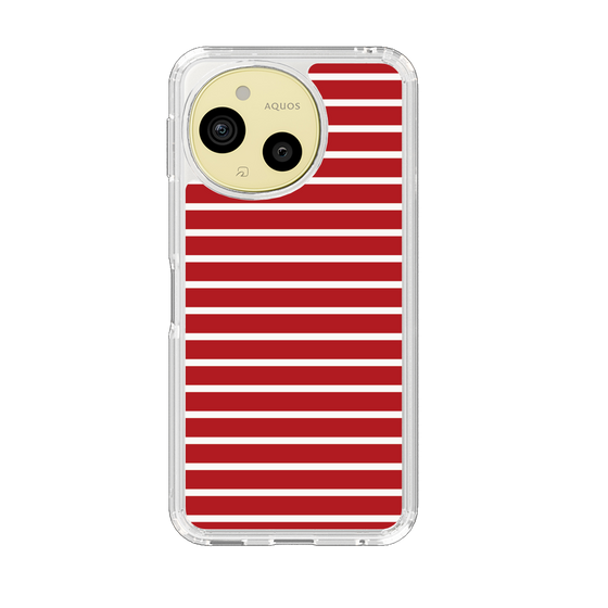 Slim Protection Case［ Middle Border - Red ］