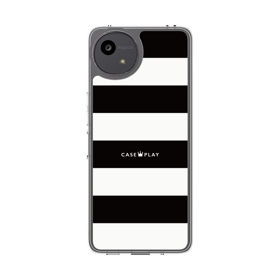 Slim Protection Case［ Big Border - Black ］