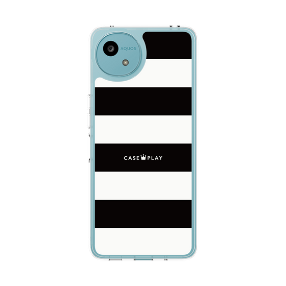 Slim Protection Case［ Big Border - Black ］