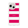 Slim Protection Case［ Big Border - Pink ］