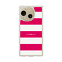 Slim Protection Case［ Big Border - Pink ］
