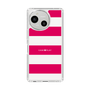 Slim Protection Case［ Big Border - Pink ］
