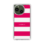 Slim Protection Case［ Big Border - Pink ］