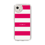 Slim Protection Case［ Big Border - Pink ］