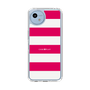Slim Protection Case［ Big Border - Pink ］