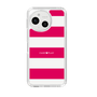 Slim Protection Case［ Big Border - Pink ］