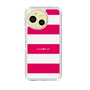 Slim Protection Case［ Big Border - Pink ］