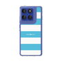 Slim Protection Case［ Big Border - Blue ］