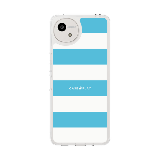 Slim Protection Case［ Big Border - Blue ］