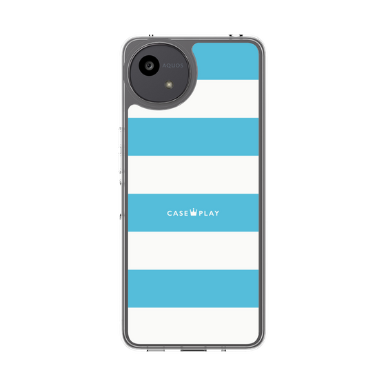 Slim Protection Case［ Big Border - Blue ］