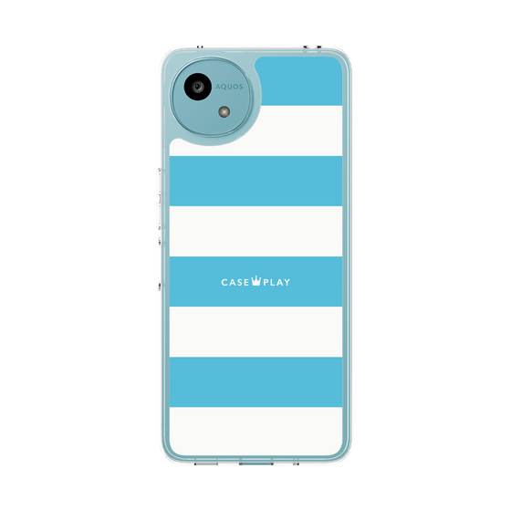 Slim Protection Case［ Big Border - Blue ］