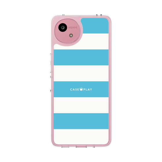 Slim Protection Case［ Big Border - Blue ］