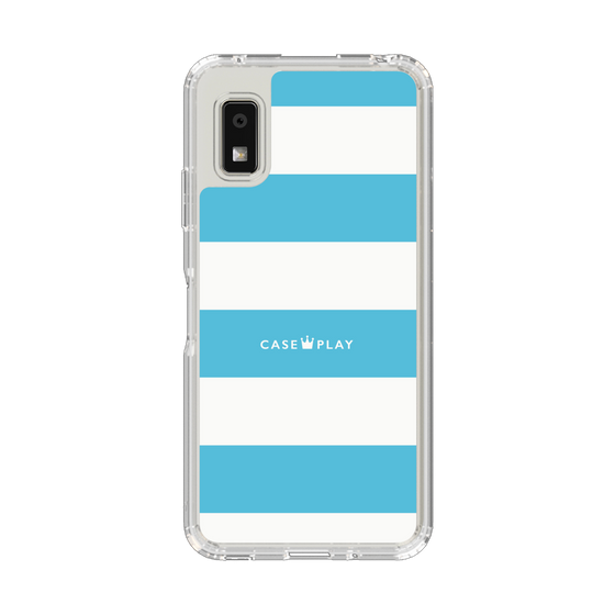 Slim Protection Case［ Big Border - Blue ］