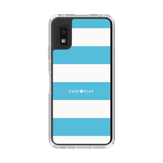Slim Protection Case［ Big Border - Blue ］