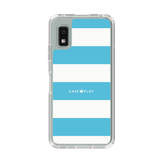 Slim Protection Case［ Big Border - Blue ］