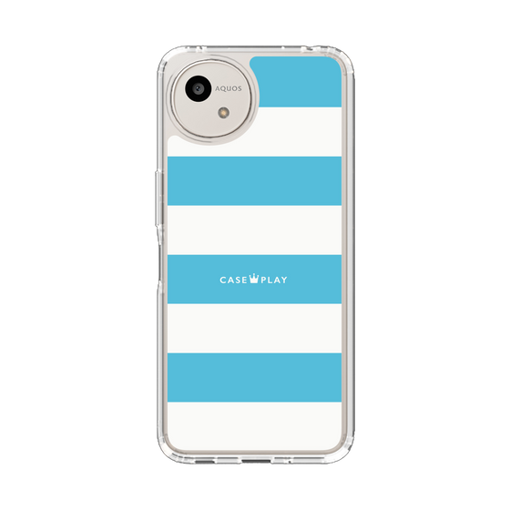 Slim Protection Case［ Big Border - Blue ］