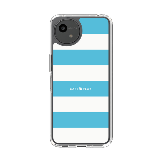 Slim Protection Case［ Big Border - Blue ］