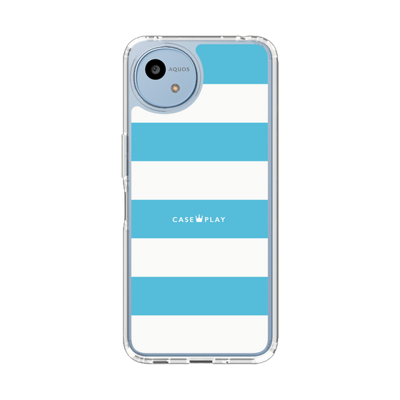 Slim Protection Case［ Big Border - Blue ］