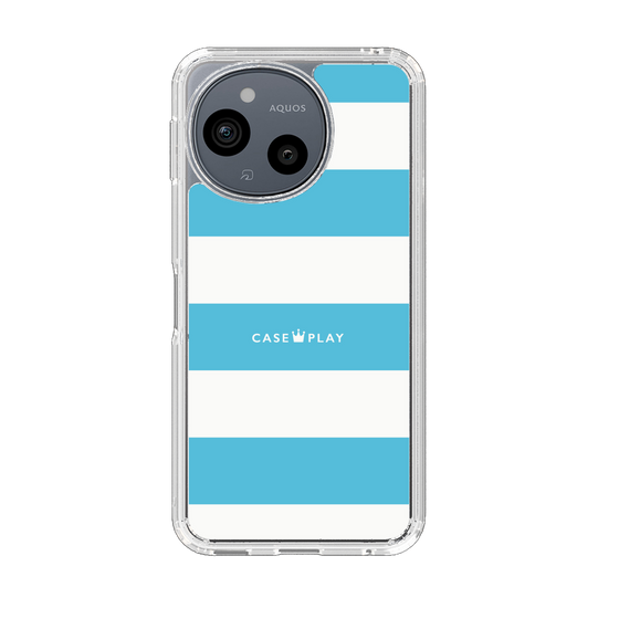 Slim Protection Case［ Big Border - Blue ］