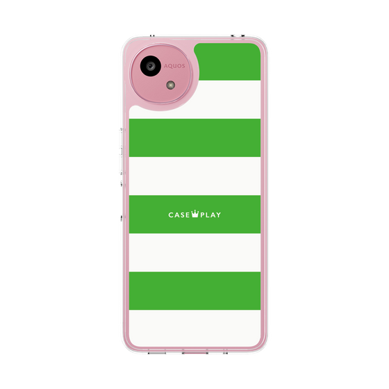 Slim Protection Case［ Big Border - Green ］