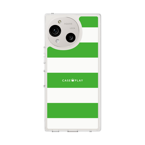 Slim Protection Case［ Big Border - Green ］