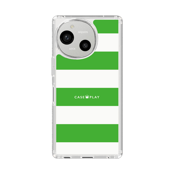 Slim Protection Case［ Big Border - Green ］