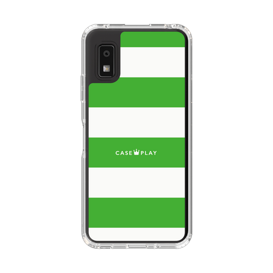 Slim Protection Case［ Big Border - Green ］