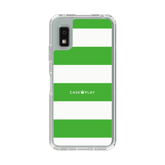 Slim Protection Case［ Big Border - Green ］