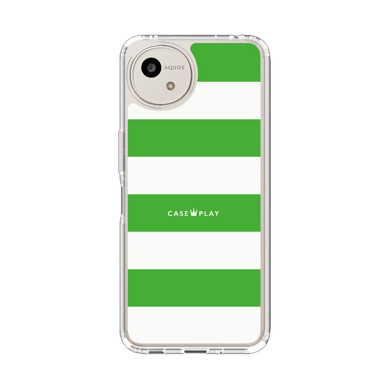 Slim Protection Case［ Big Border - Green ］