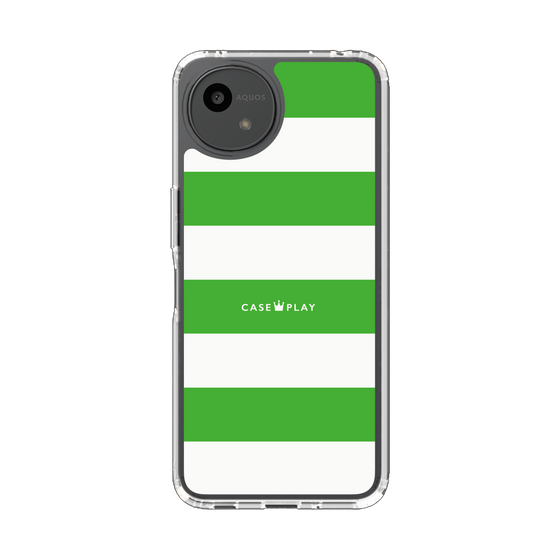Slim Protection Case［ Big Border - Green ］