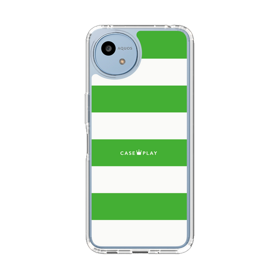 Slim Protection Case［ Big Border - Green ］