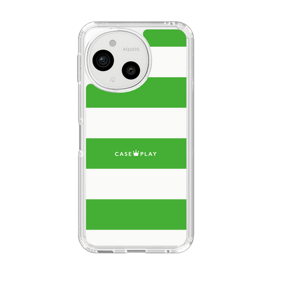 Slim Protection Case［ Big Border - Green ］